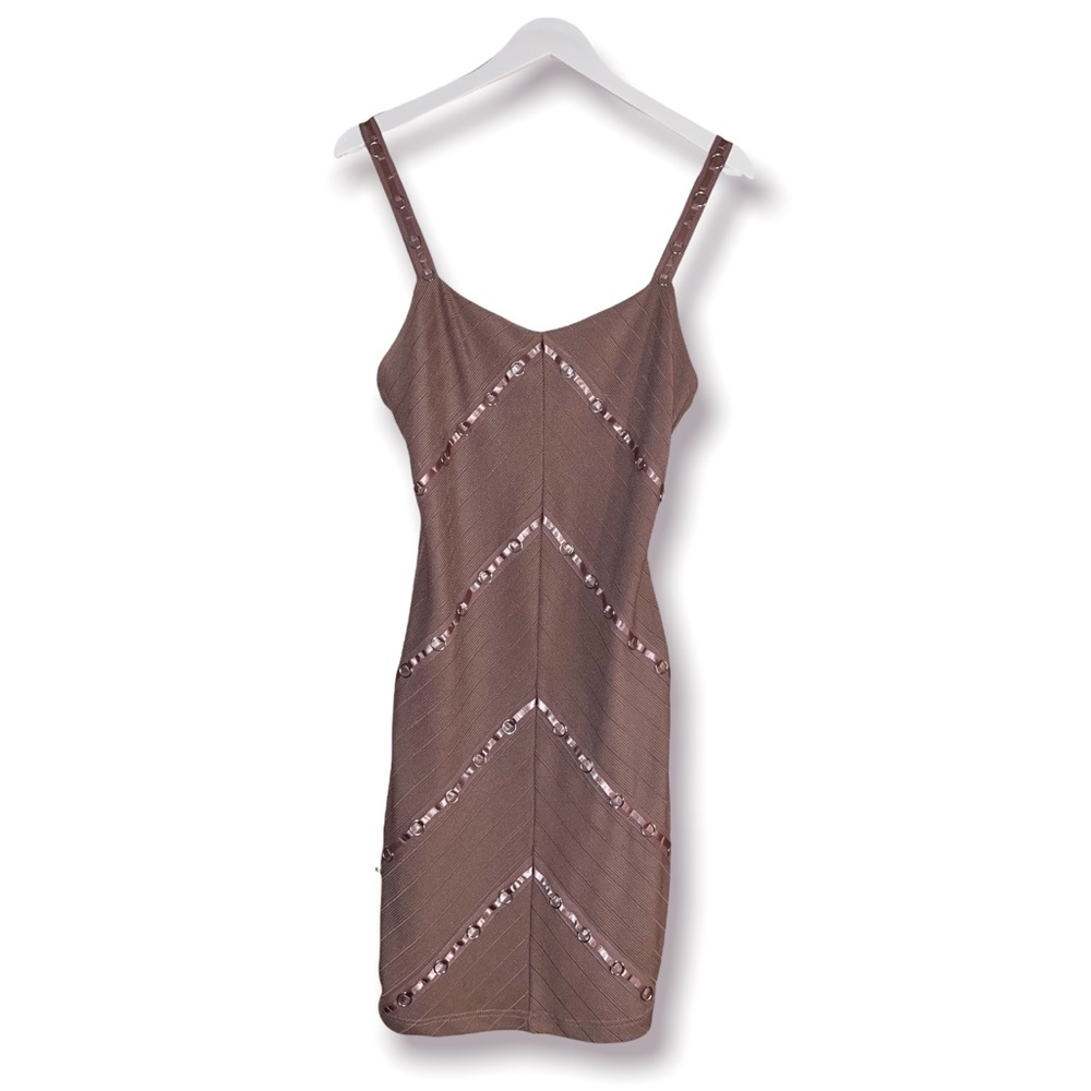 Mauve Forever 21 Dress with Ring details.